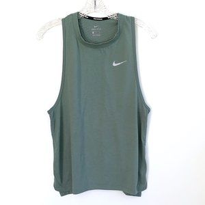 Nike Dri Fit Army Green Workout Tank
